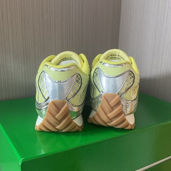 Bottega Veneta Yellow Sneakers - Orbit Collection - Picture 5 of 11